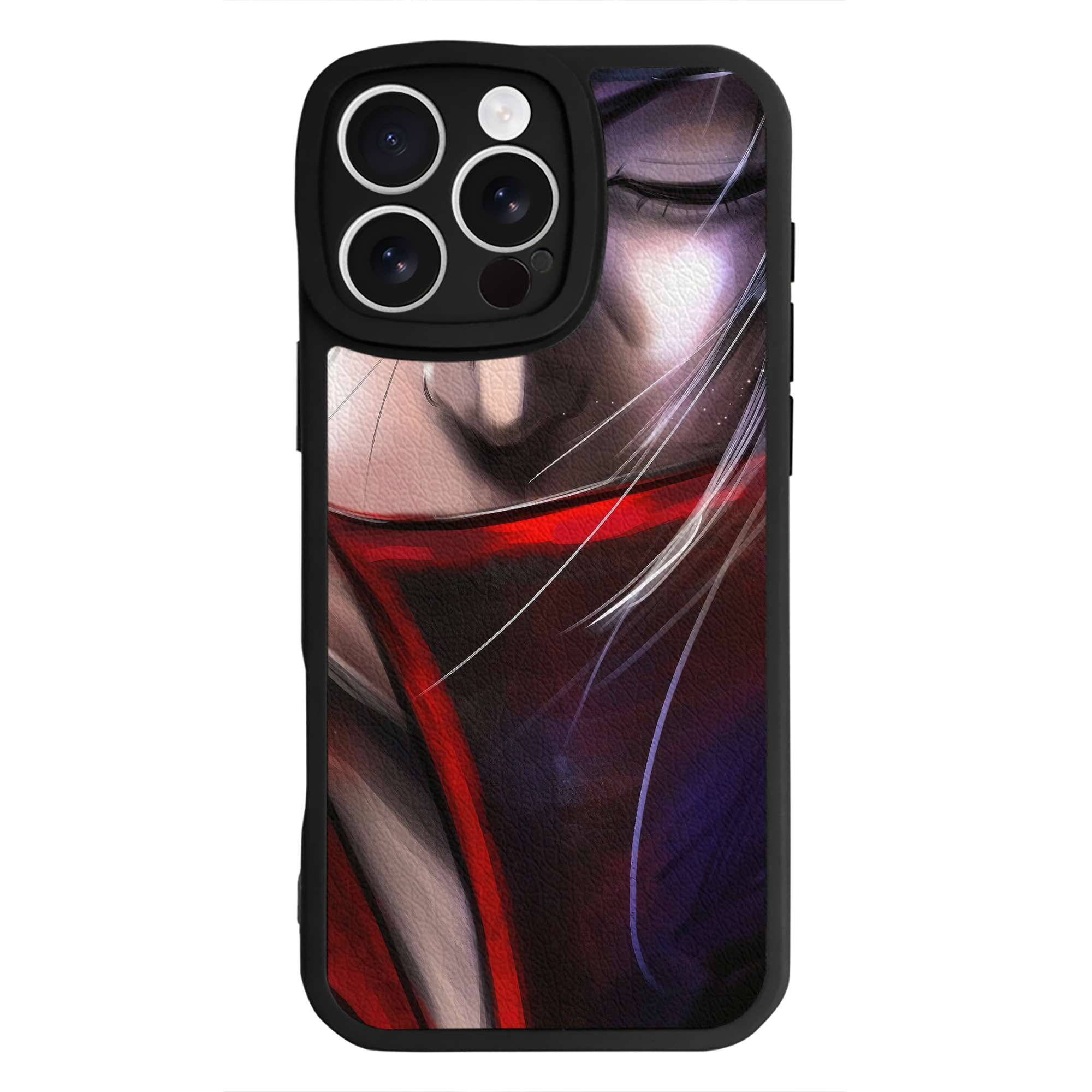 （画像用） NARUTO -ナルト- NARUTO -ナルト- 疾風伝 【iPhone 16シリーズ対応】シリコンスマホケース（レザー調） 材質：シリコン